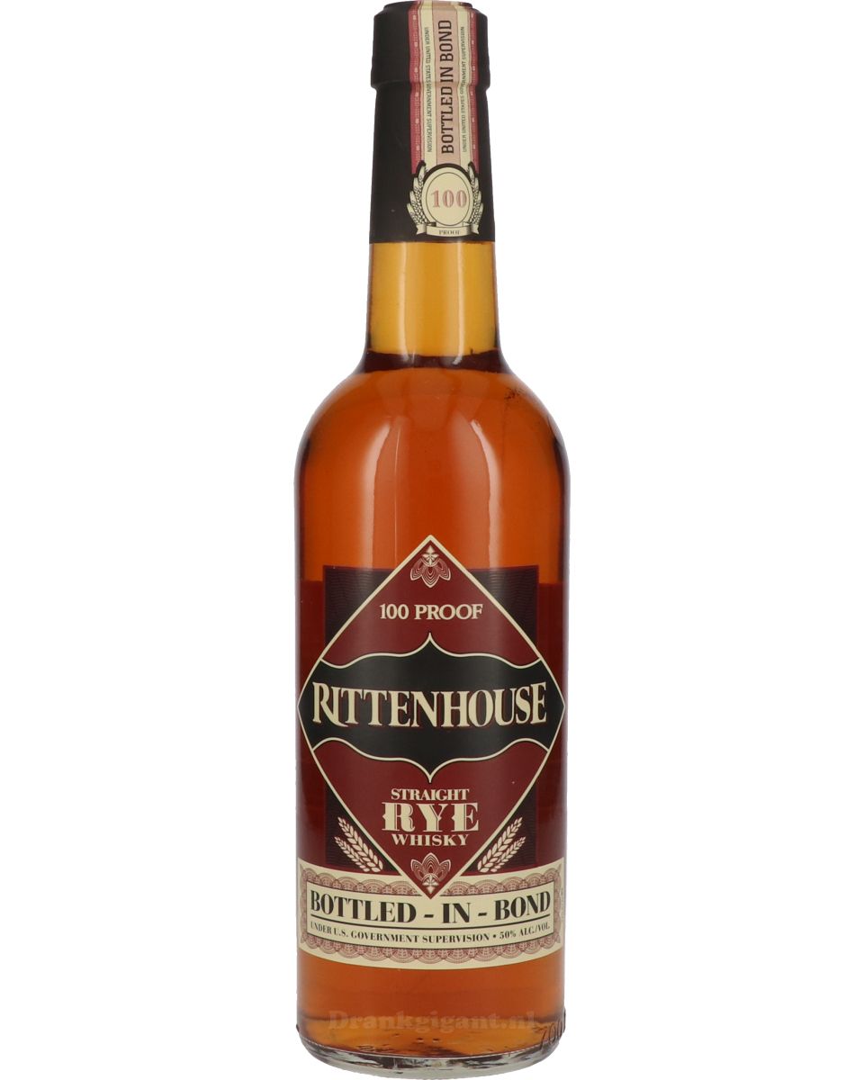 Rittenhouse Straight Rye 100 Proof 70 cl