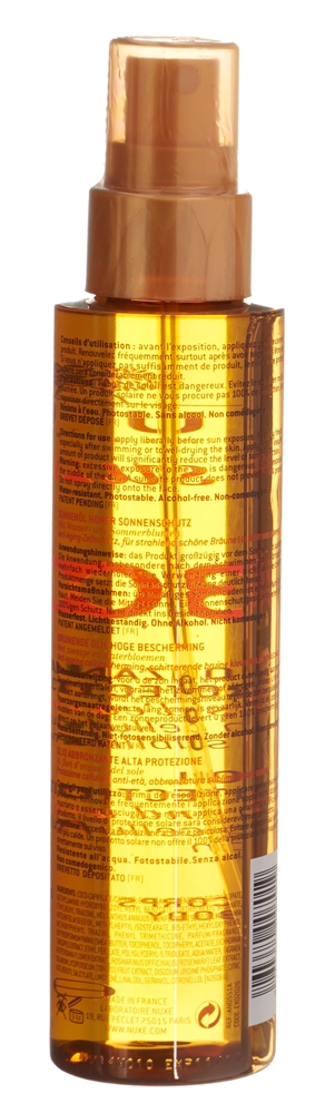 NUXE Sun Huile Bronzante Visage & Corps SPF30 150 ml
