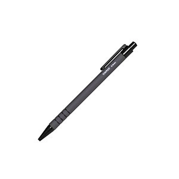 RAJA Porte-mine, mine HB de 0,5 mm, corps noir avec zone de préhension (lot de 2)