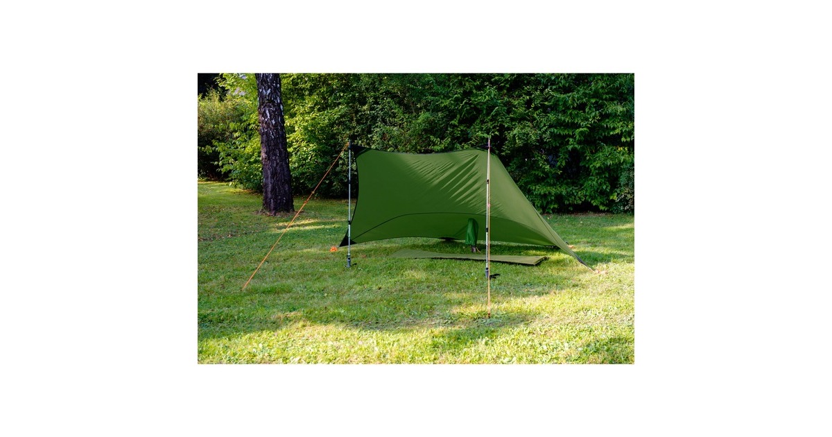 AmazonasTraveller Tarp zonnezeil  (Groen)