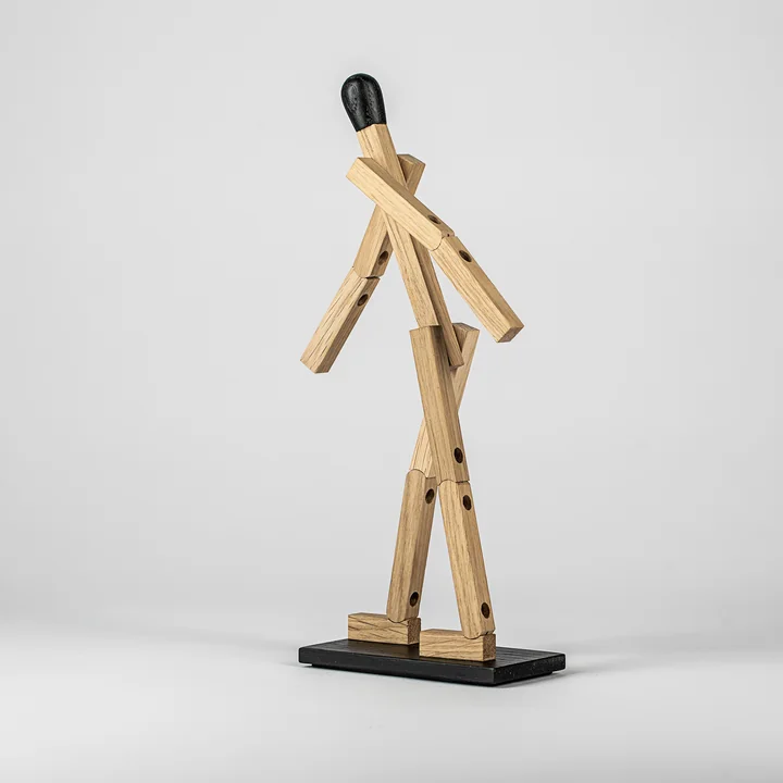 boyhood - Match Man Holzfigur large, Eiche natur