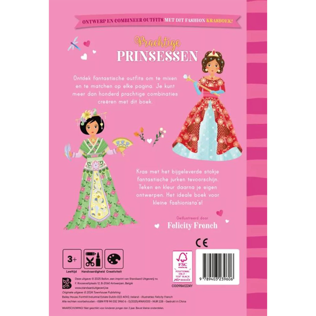 uitgeverij ballon kras en ontwerp - prachtige prinsessen