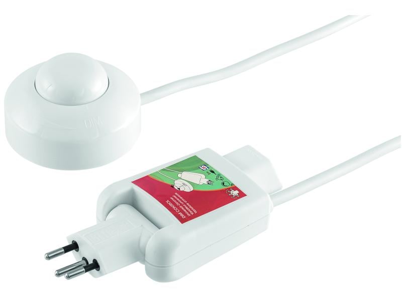 STEFFEN Dimm-Schlaufstecker 60 W Phasenanschnitt Dimmer (Kabelgerät)