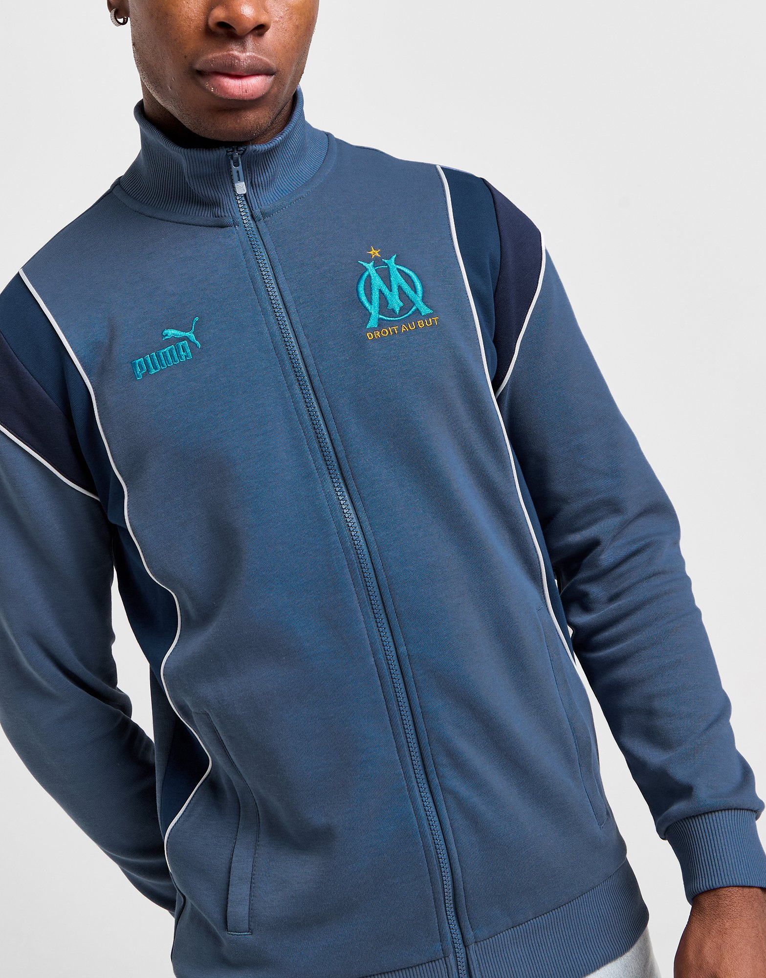 Puma Haut de survêtement Olympique Marseille Homme