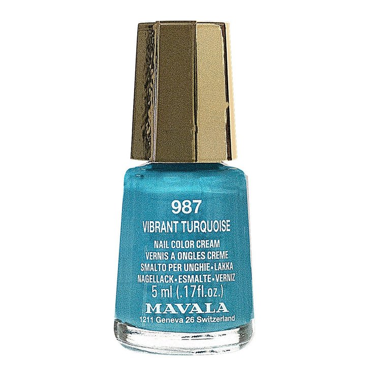 Mini Color vernis 5ml 987 Vibrant turquoise
