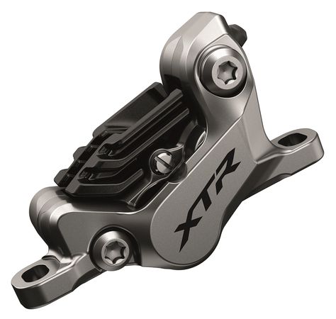 XTR M9120 4-Kolben Scheibenbremset  schwarz  hinten