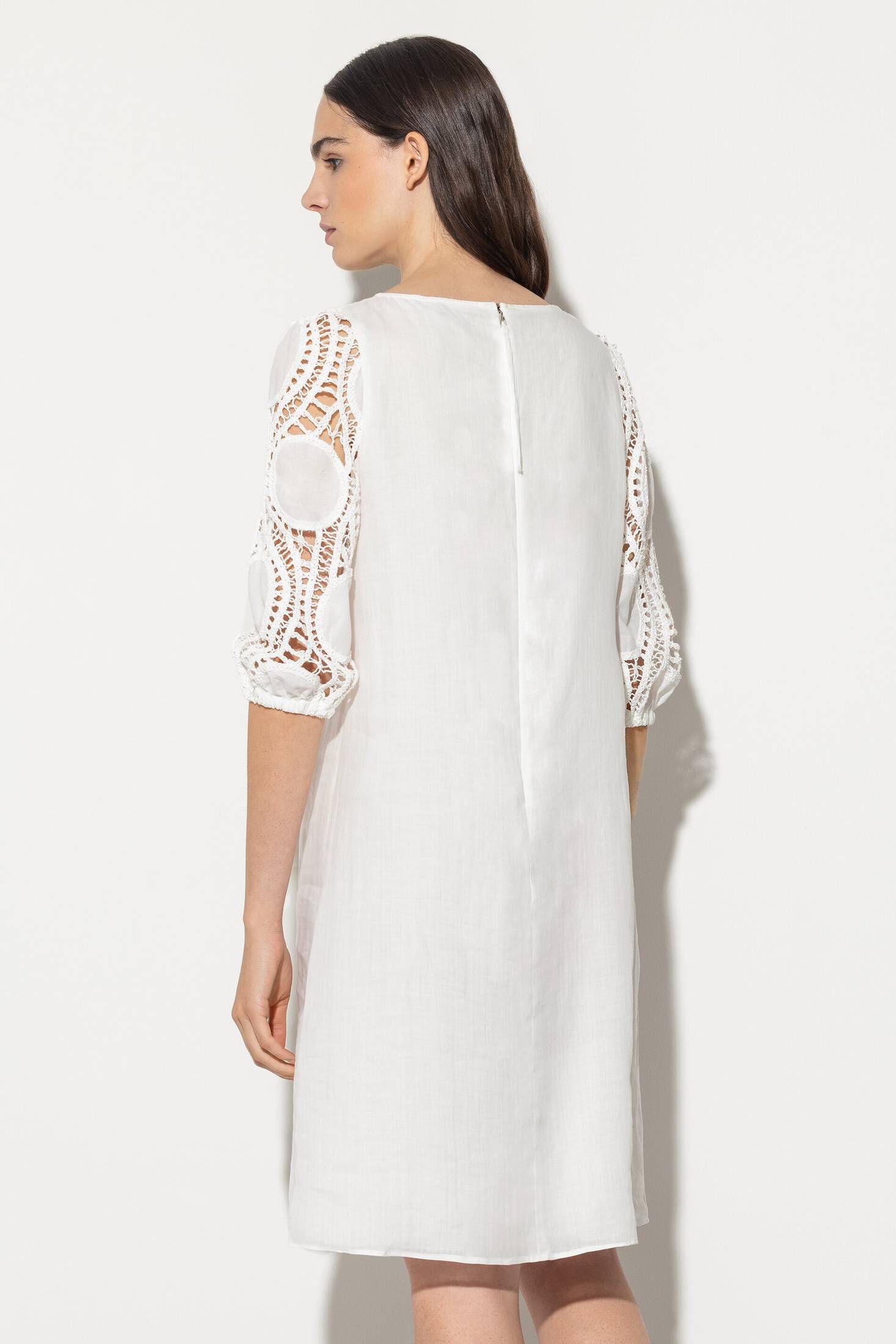 Luisa Cerano| Damen Kleid mit Crochet-Details