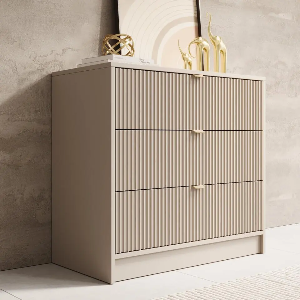 Meubella - Ladekast Tavares - Beige - 80 cm