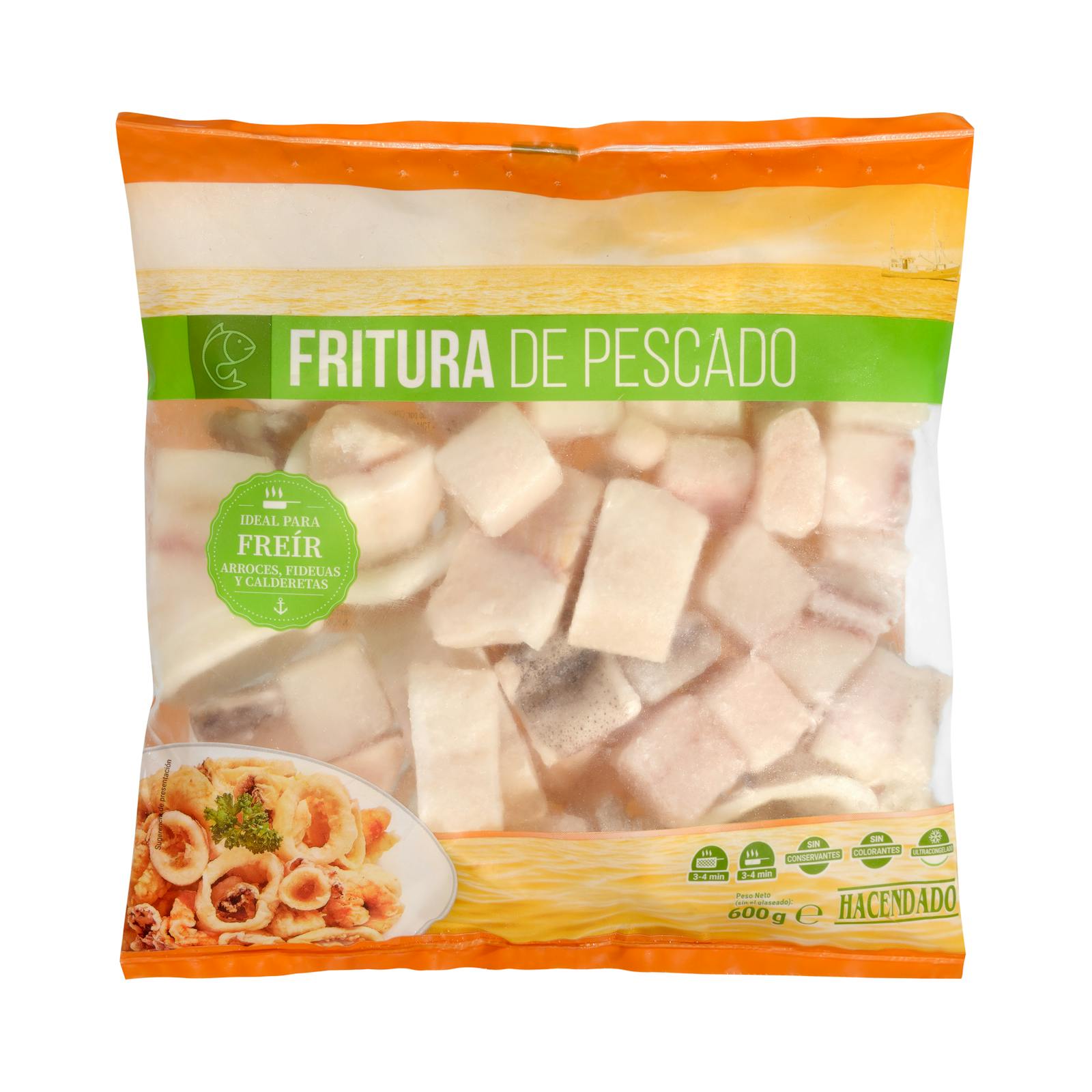 Poisson frit surgelé Hacendado