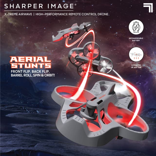 Sharper Image Xtreme Airwave drone