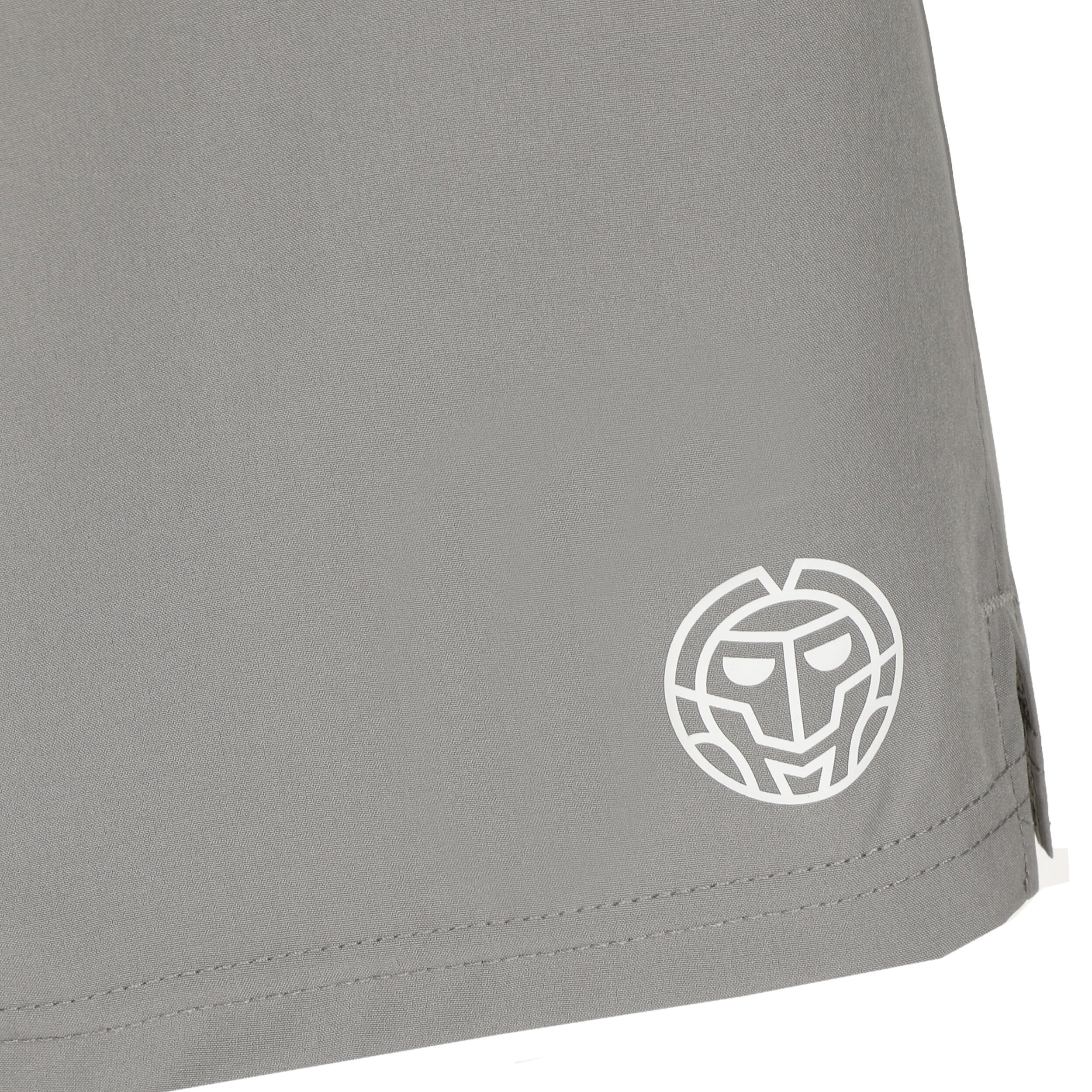 BIDI BADU Crew 7in Shorts Hommes - Gris