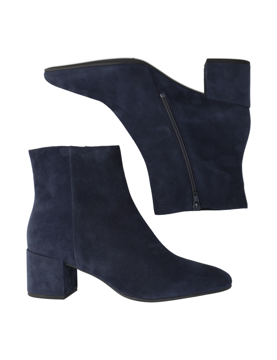 Veloursleder Stiefelette