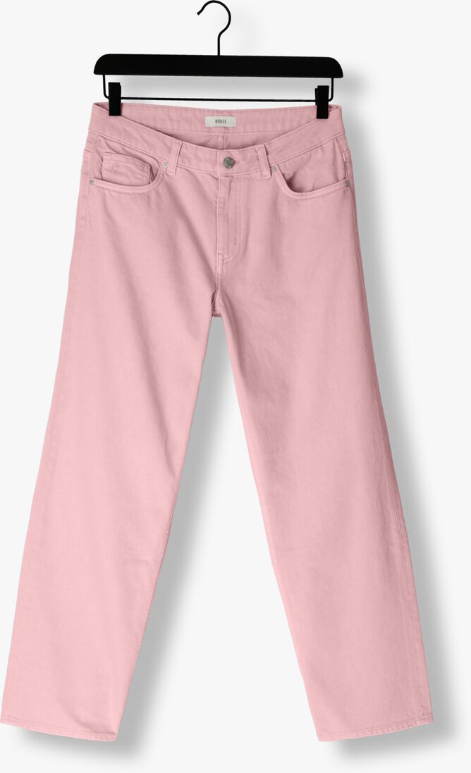 ENVII lichtroze envii straight leg jeans enblakely jeans 6865