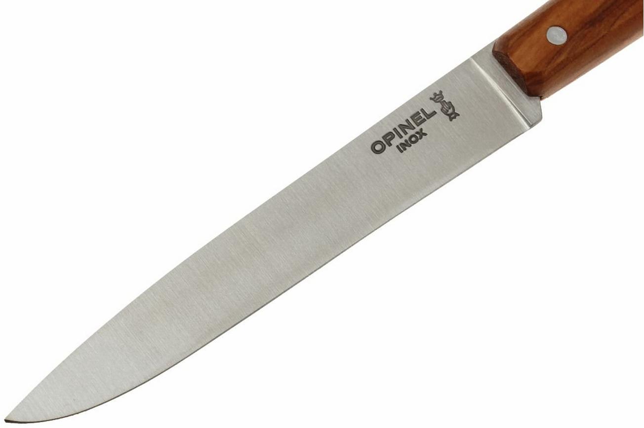 Opinel tafelmes Bon Appétit, N°125, olijfhout