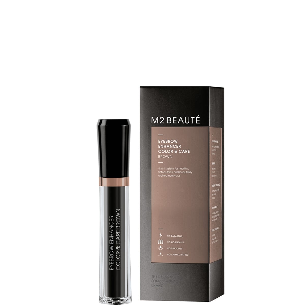 M2 Beauté Eyebrow EnhancerColor &  Care Brown