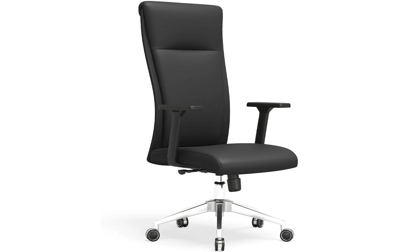 Bürostuhl ComfortPro Schwarz<br>Drehbarer Stuhl mit Armlehnen