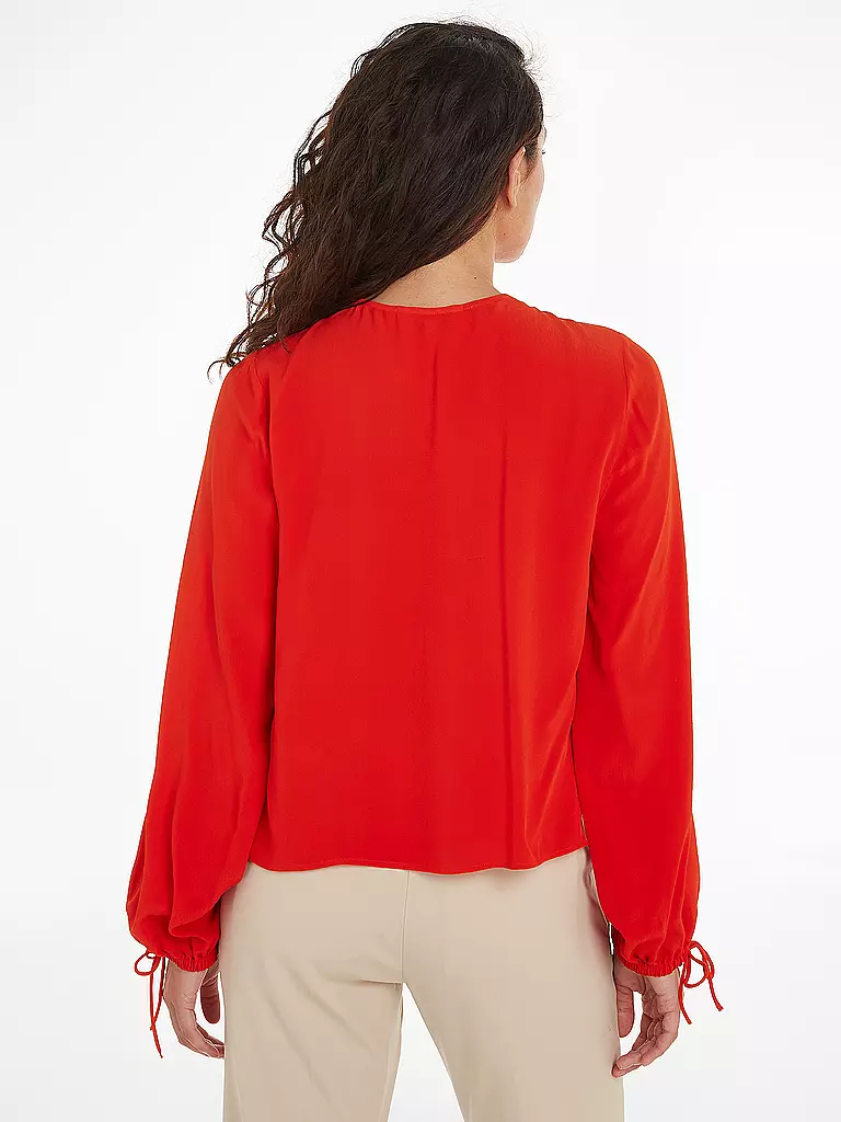 TOMMY HILFIGER Blusenshirt rot