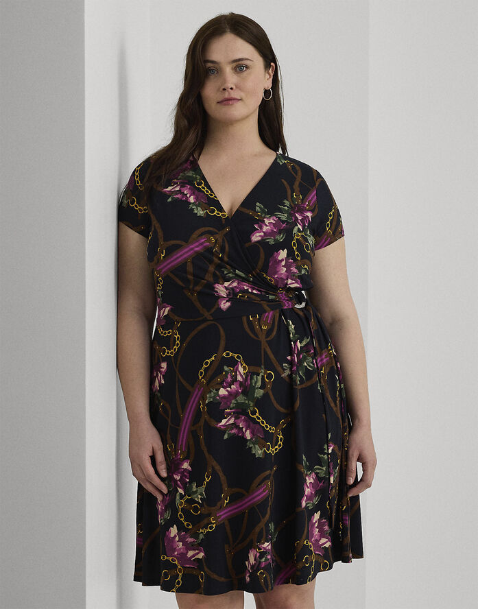 Lauren Ralph Lauren STR CLASSIC JERSEY-DRESS Navy