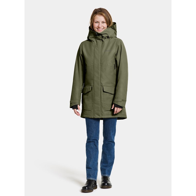 Didriksons Frida Wns Parka 7 Deep Green