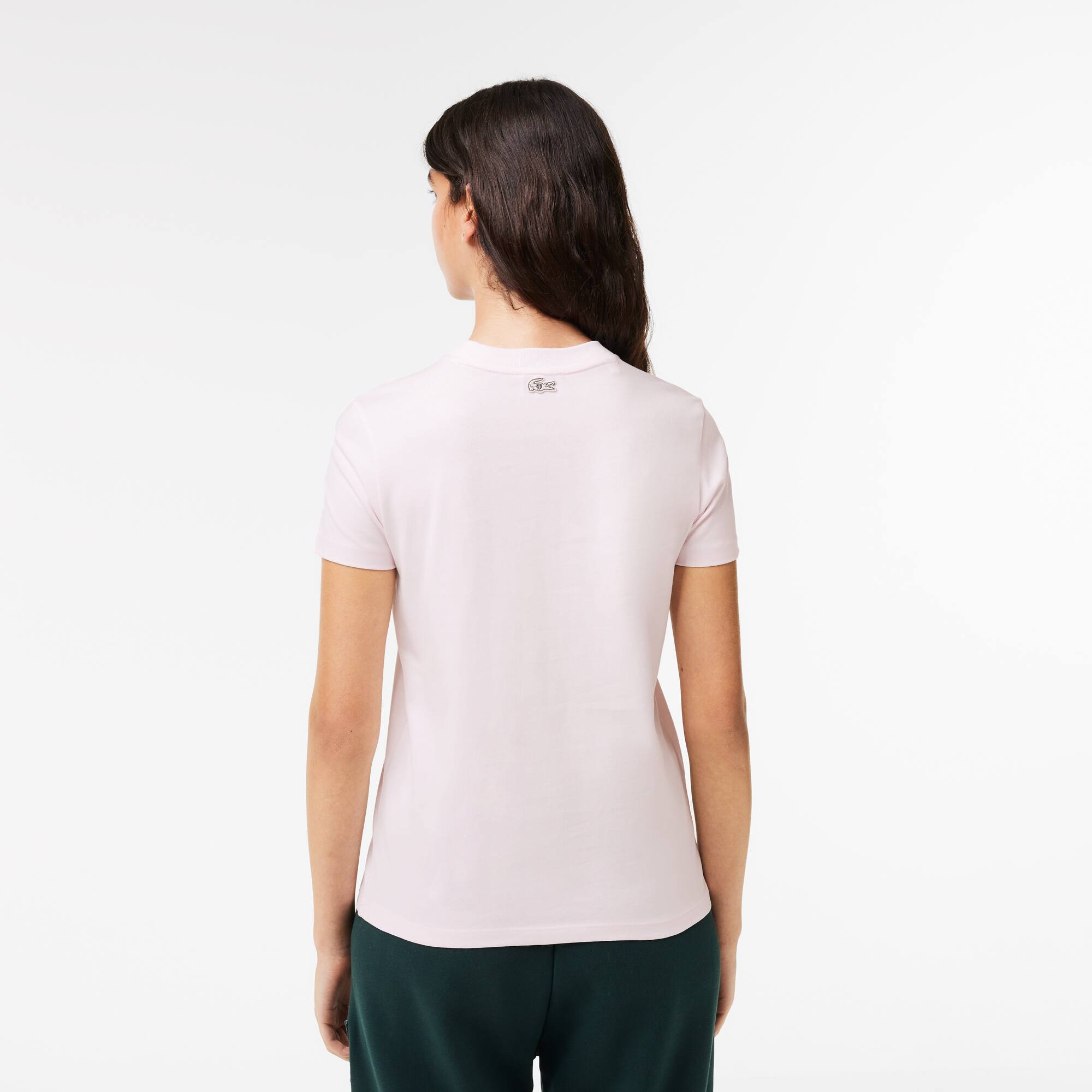 Lacoste x Eleven by Venus T-Shirt aus Baumwolle Lacoste X EleVen by Venus Williams - Rosa - Lacoste - Damen