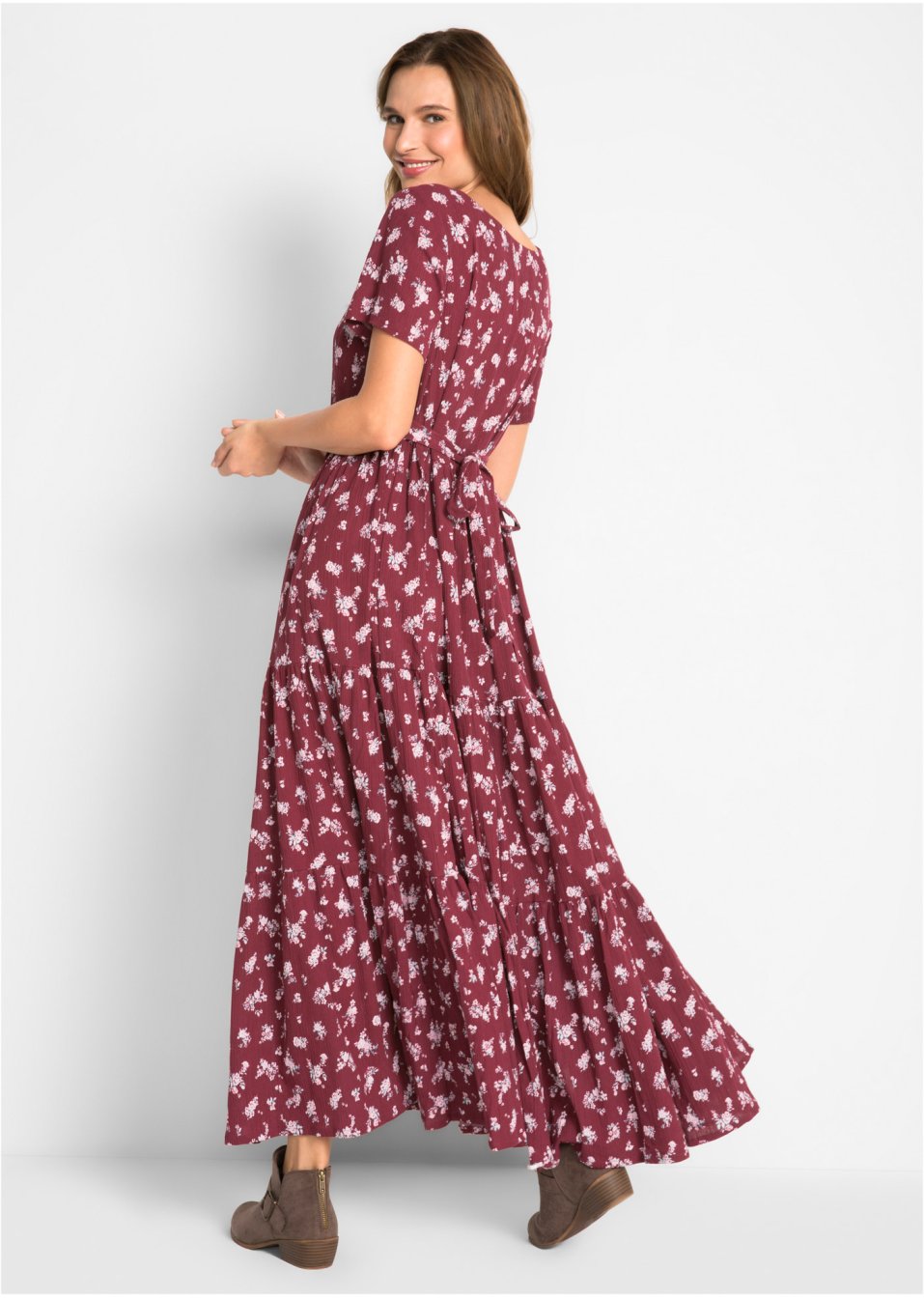 Robe, manches courtes