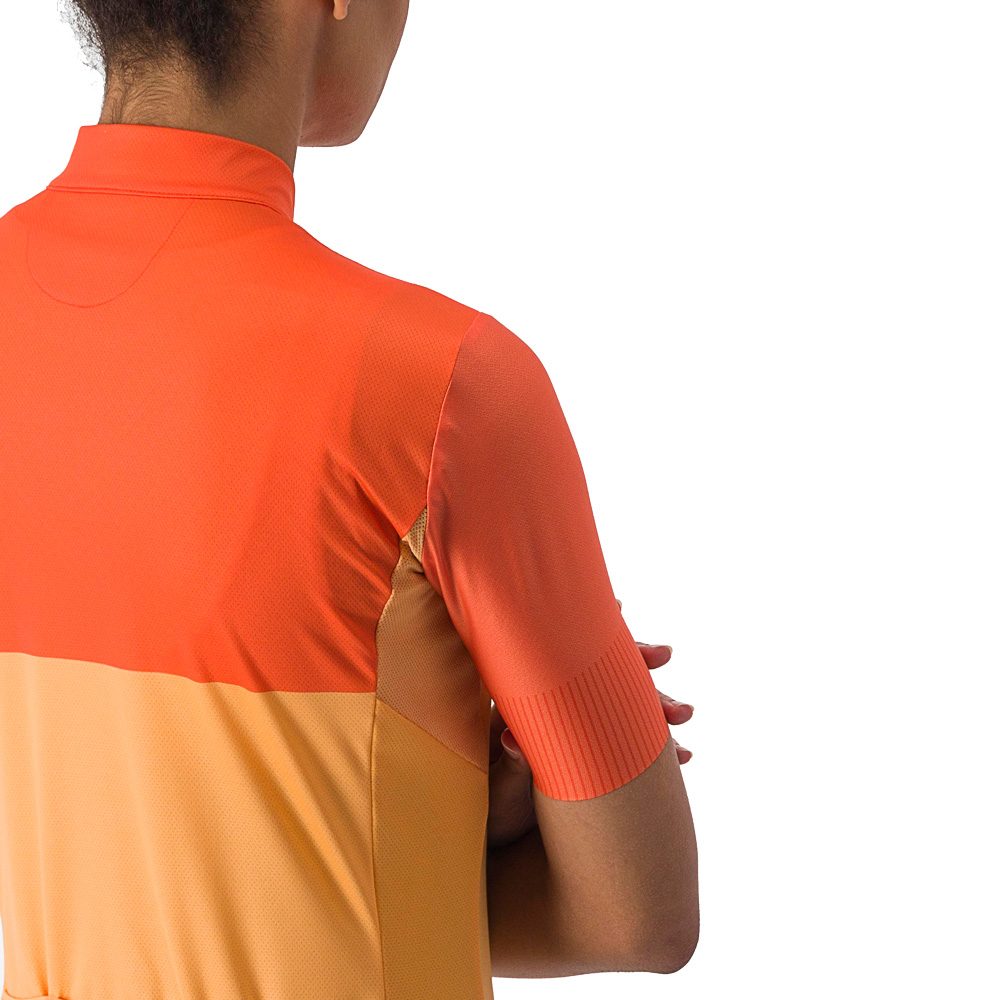 Castelli Velocissima Radtrikot Damen soft orange