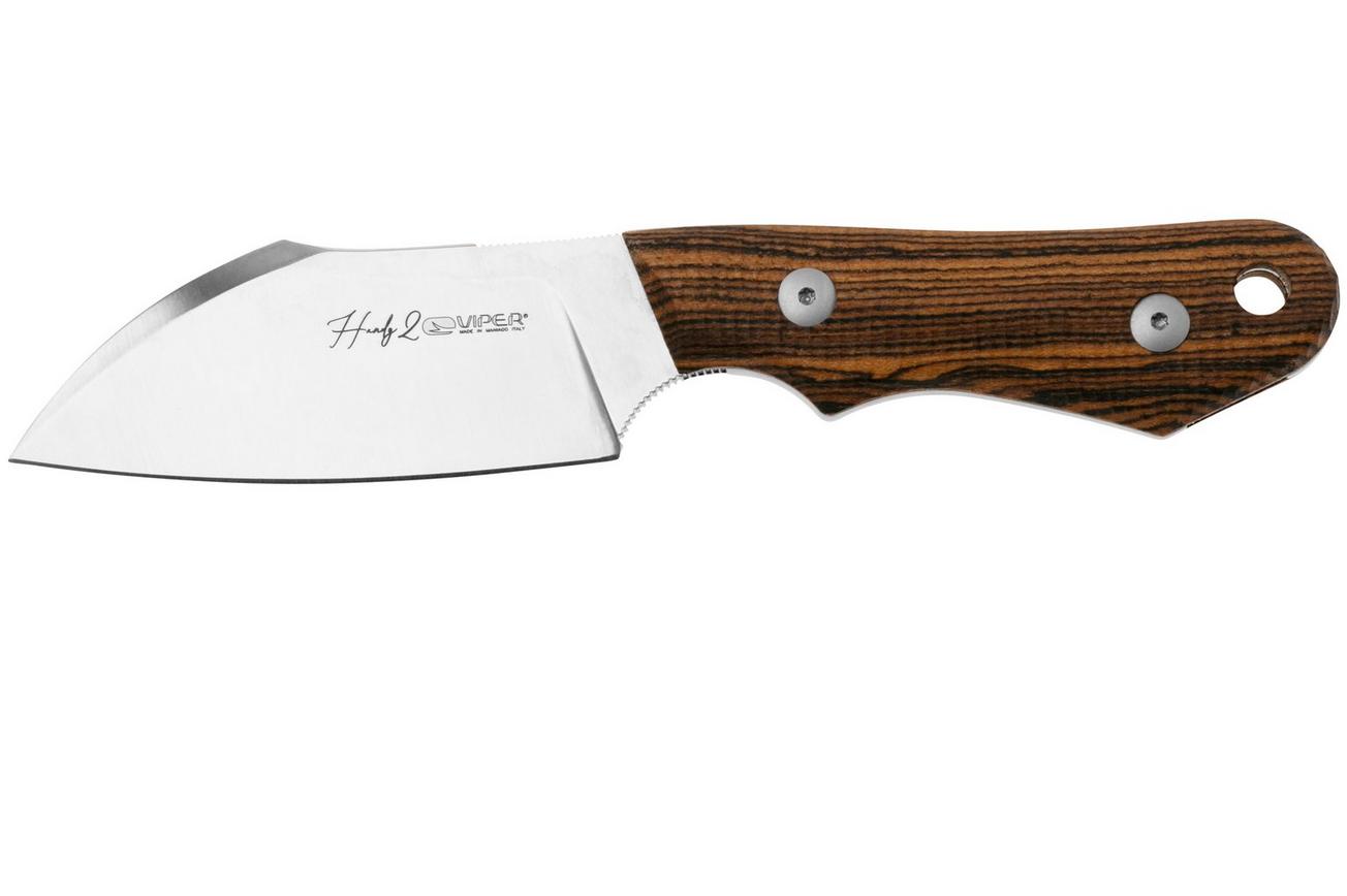 Viper Handy 2 VT4048BC Böhler M390, Bocote Wood, vaststaand mes