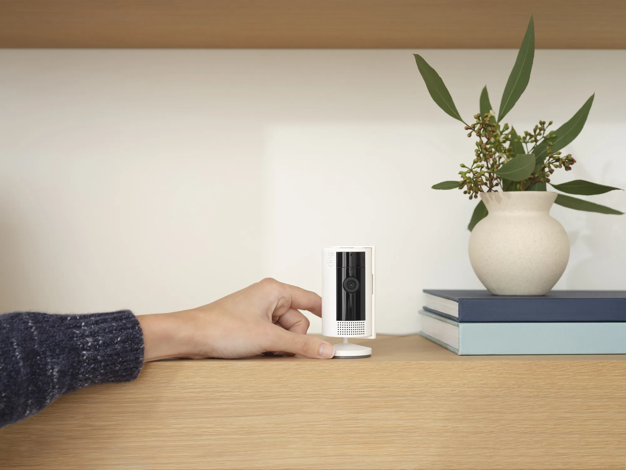 Ring Indoor Camera 2ème Gen Blanc (2 pcs) Caméra de surveillance