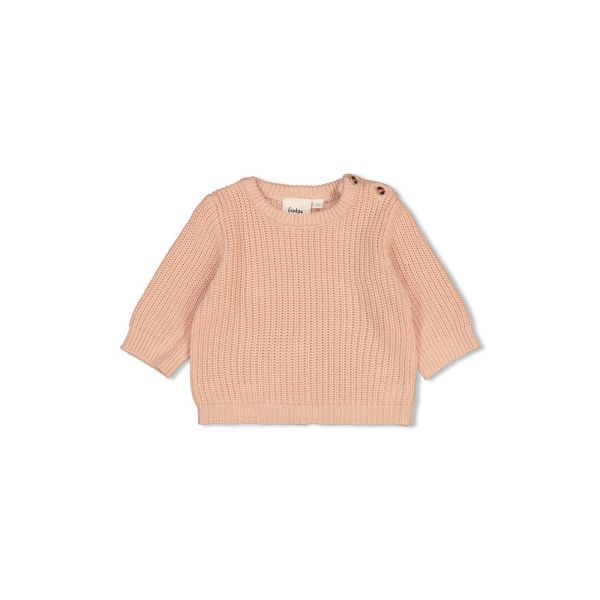 Feetje Sweater Gebreid The Magic is in You Roze