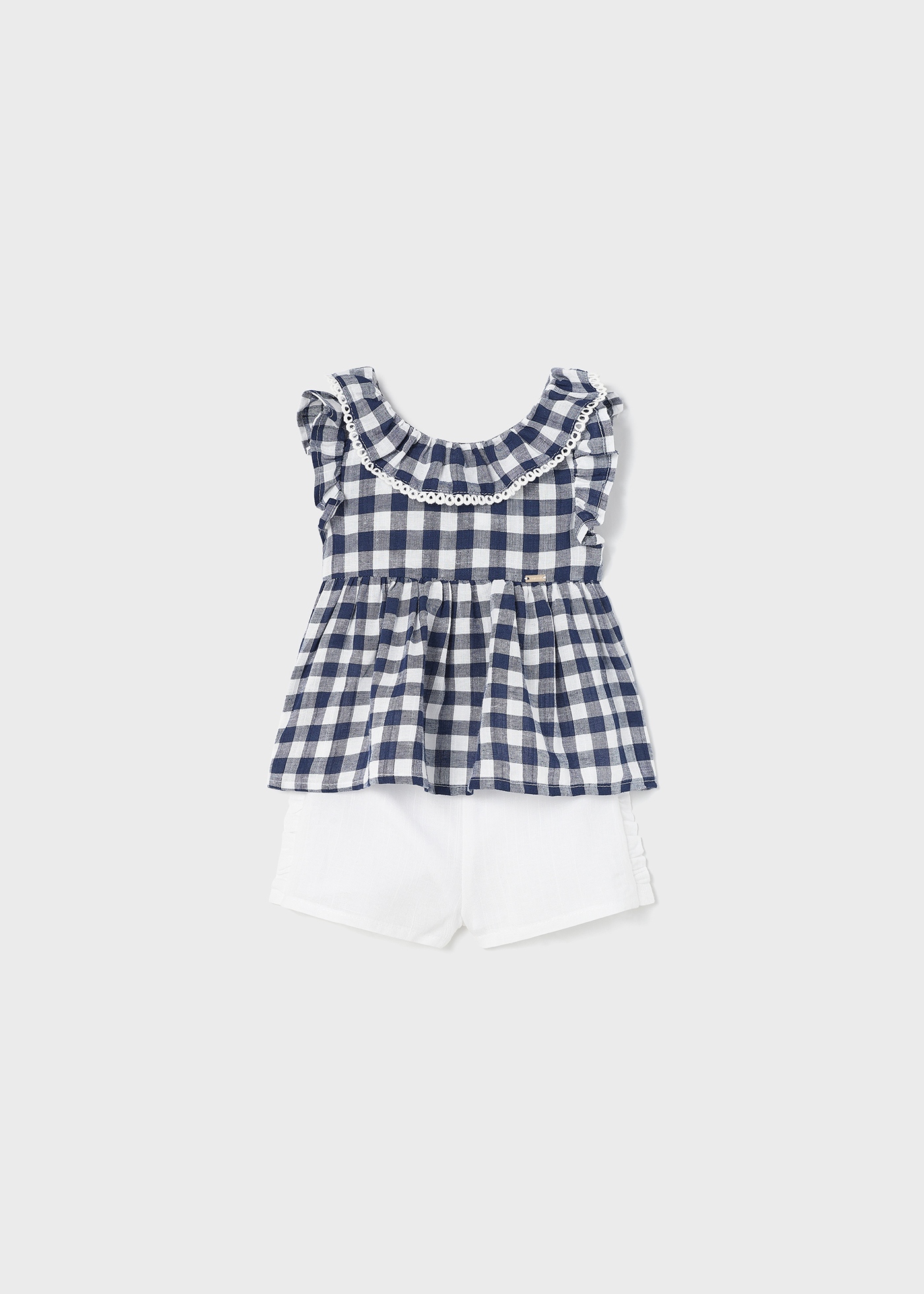 Conjunto de 2 peças com blusa estampada para bebê