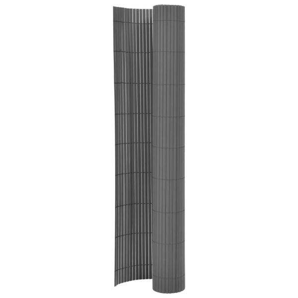 Cerca de Jardim Dupla Face 170x300 cm Cinzento - 146083