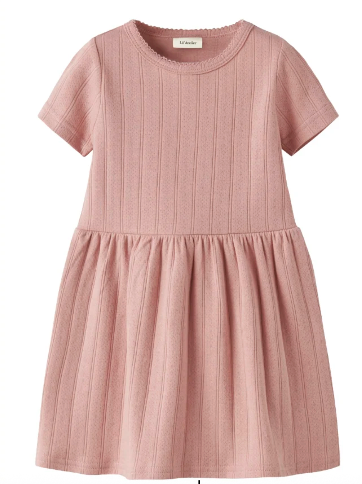 Lil' Atelier Lil' Atelier jurk NMFFalina misty rose