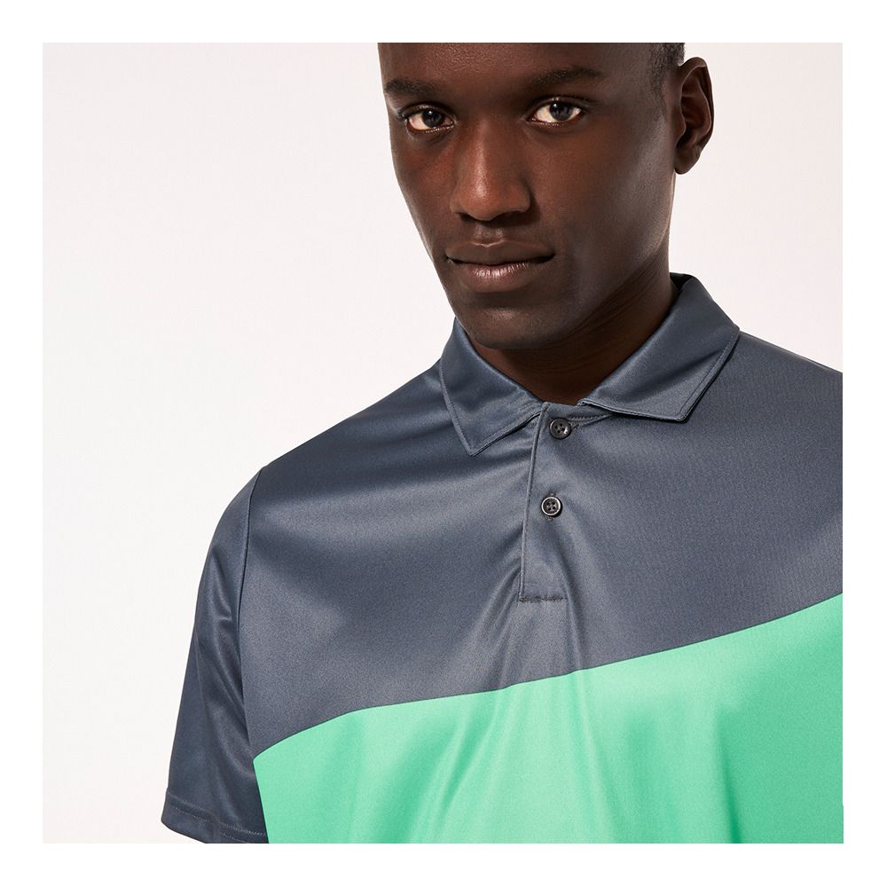 Oakley REDUCT WAVE - Polo Homme virulent green
