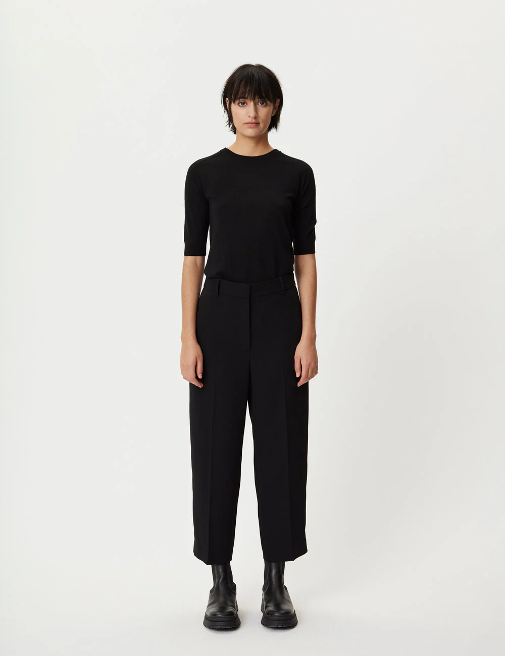 DAY Birger et Mikkelsen  Classic lady Gabardine, bukser - Black