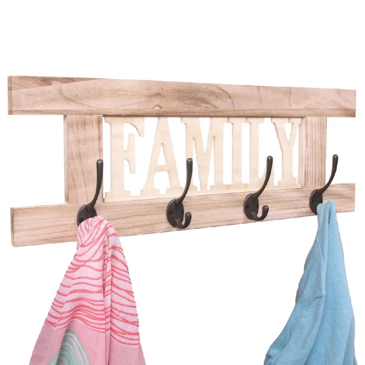 Mendler Portemanteau C60 Family Brun Shabby