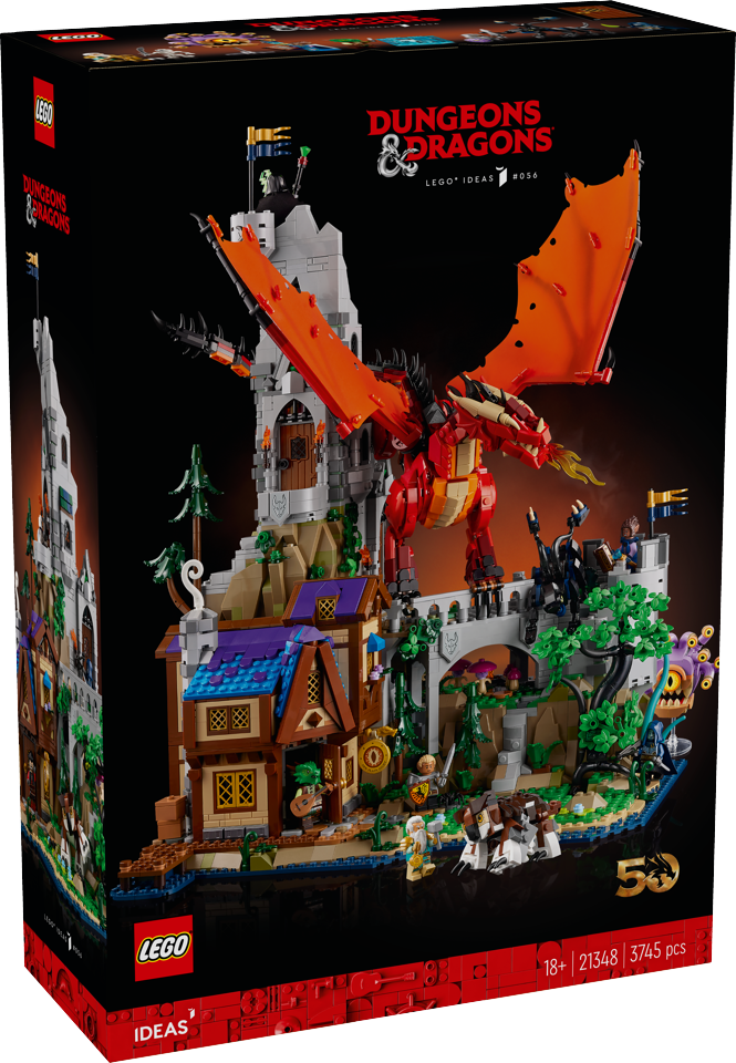 LEGO Ideas - Dungeons & Dragons: Den røde drages fortælling (21348)