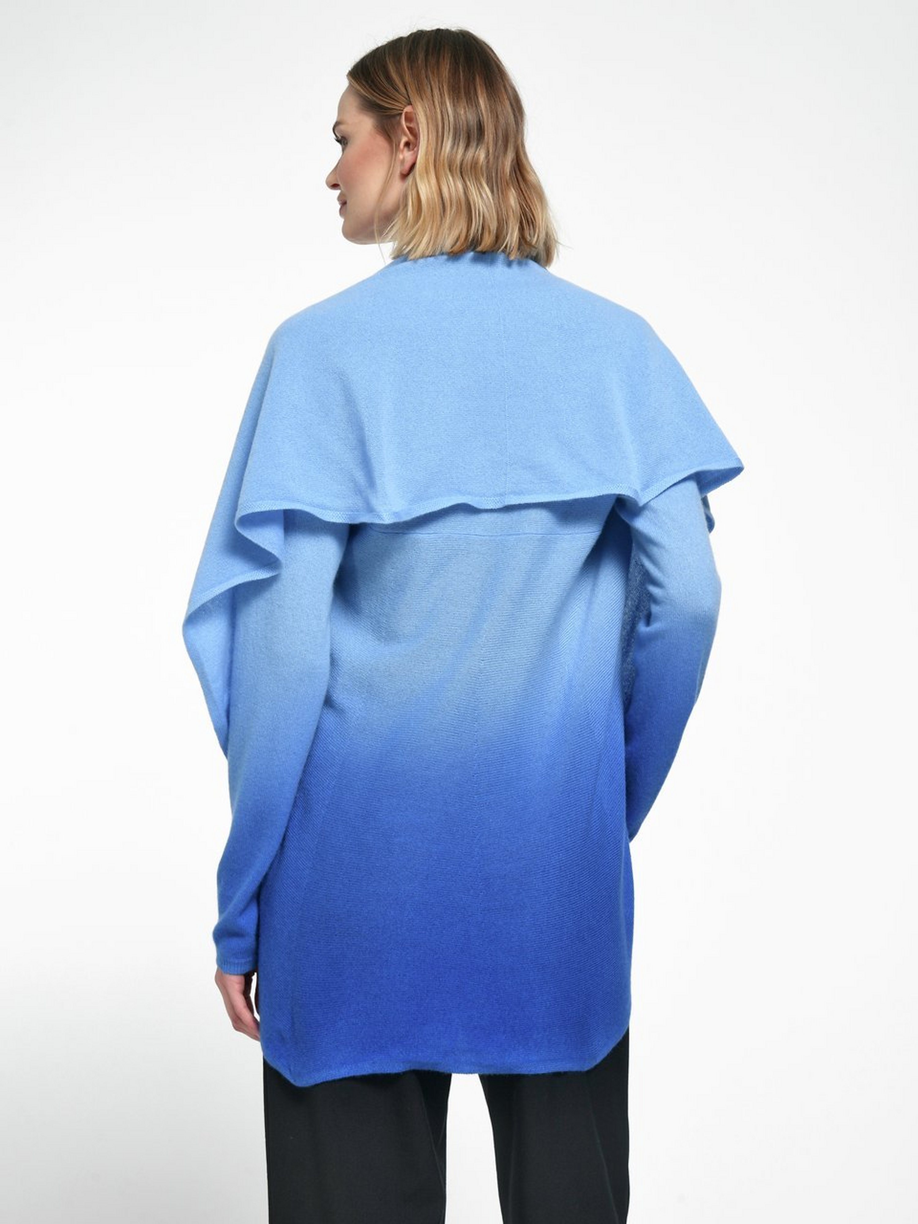 Strickjacke aus Schurwolle und Kaschmir