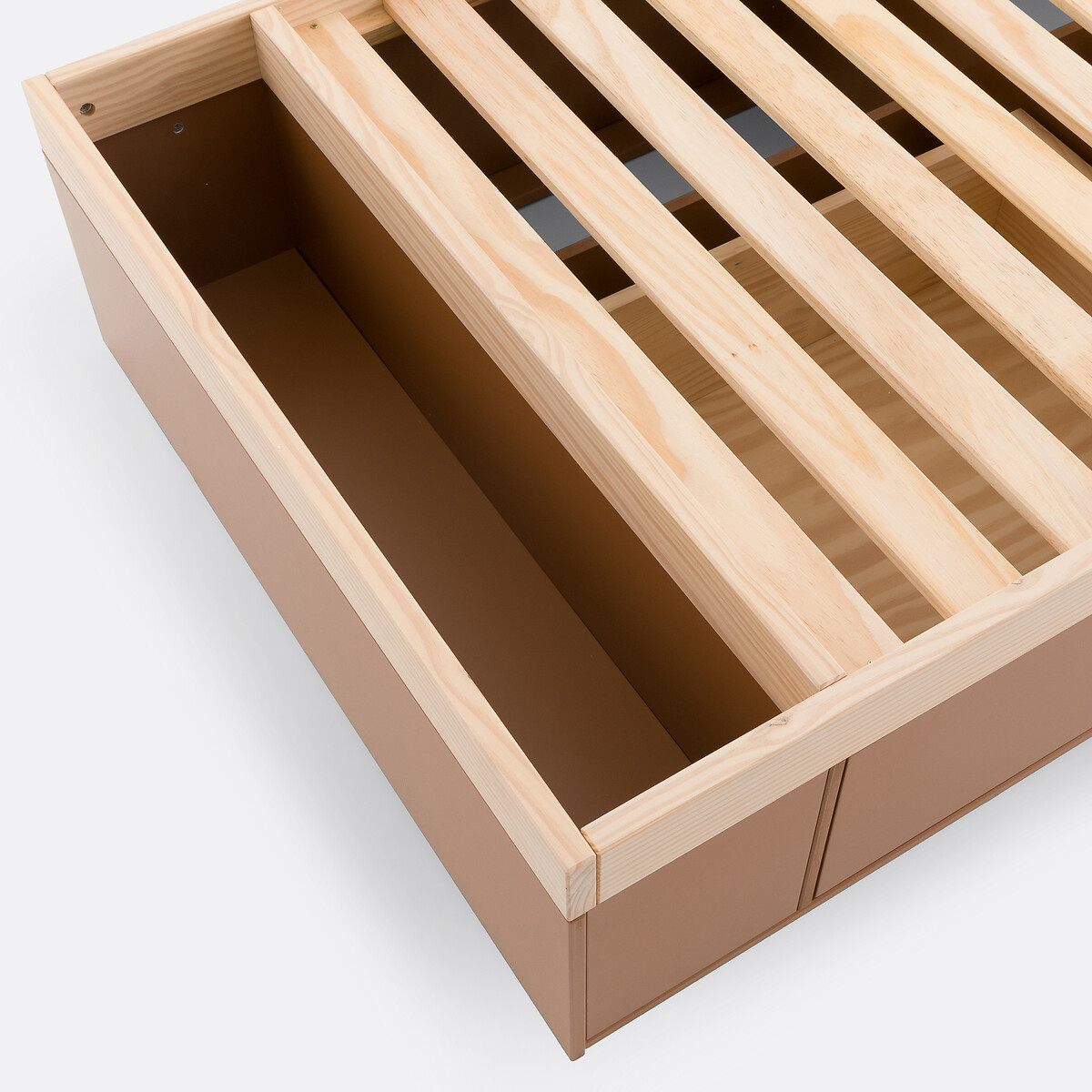 LA REDOUTE INTERIEURS<br>Cama de pinho com gavetas de arrumação, Bloky