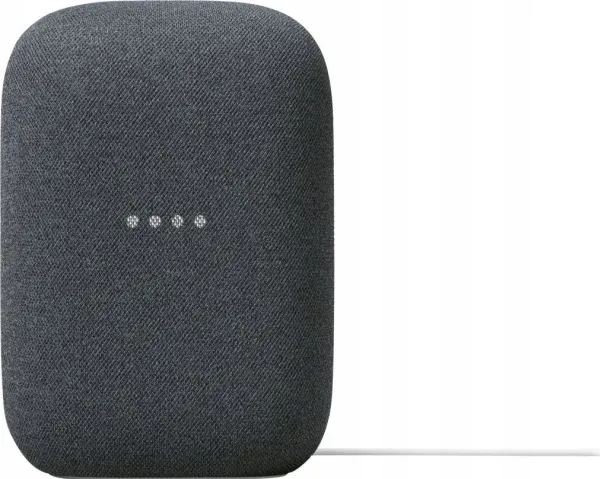 Google Nest Audio - Smart højttaler - IEEE 802.11b/g/n/ac, Bluetooth - App-kontrolleret - 2-vejs - brunsort