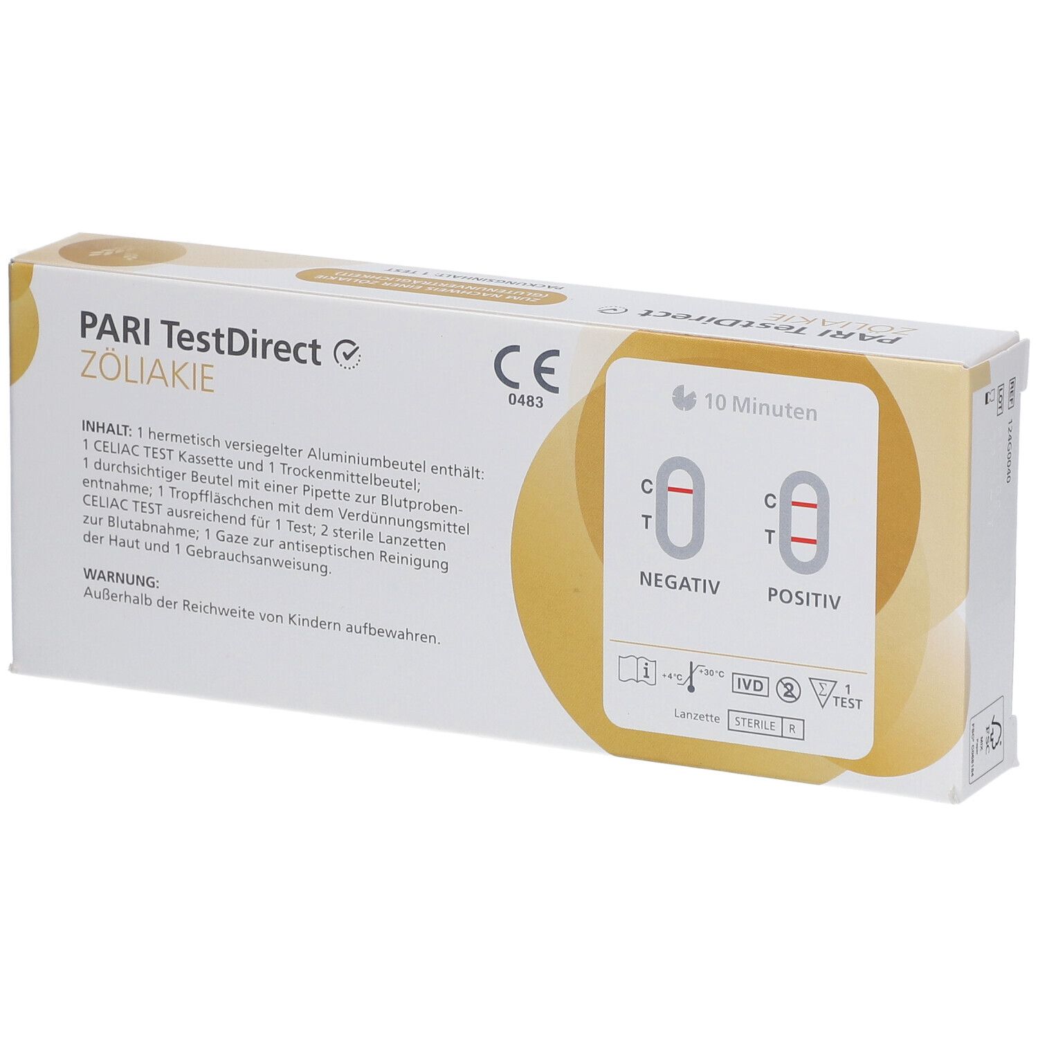 PARI TestDirect Zöliakie