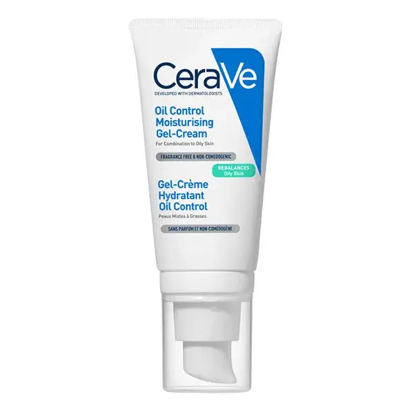 Gel-Creme Hidratante CeraVe Oil Control para Pele Mista a Oleosa 52ml
