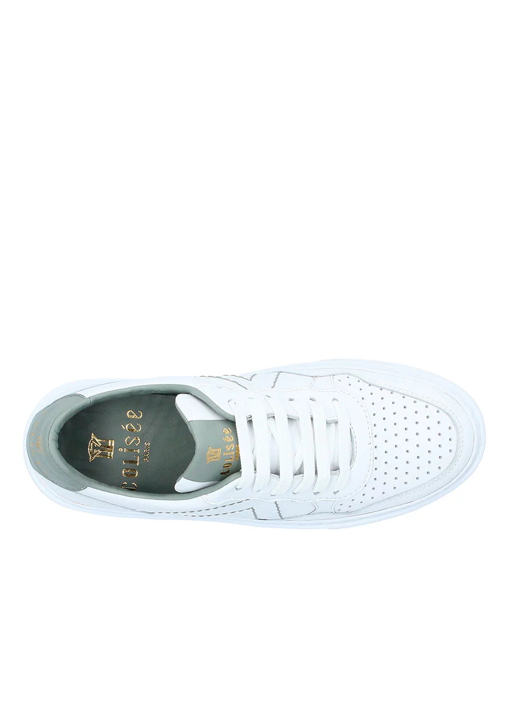 BASKET TIMEA CUIR BLANC