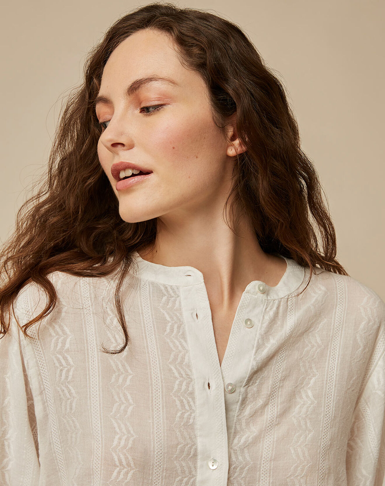 Harris Wilson Chemise Caissy blanche