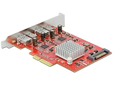 Delock - USB-adapter - PCIe 3.0 x4 - USB 3.2 Gen 2 x 2   USB-C 3.2 Gen 2 x 2