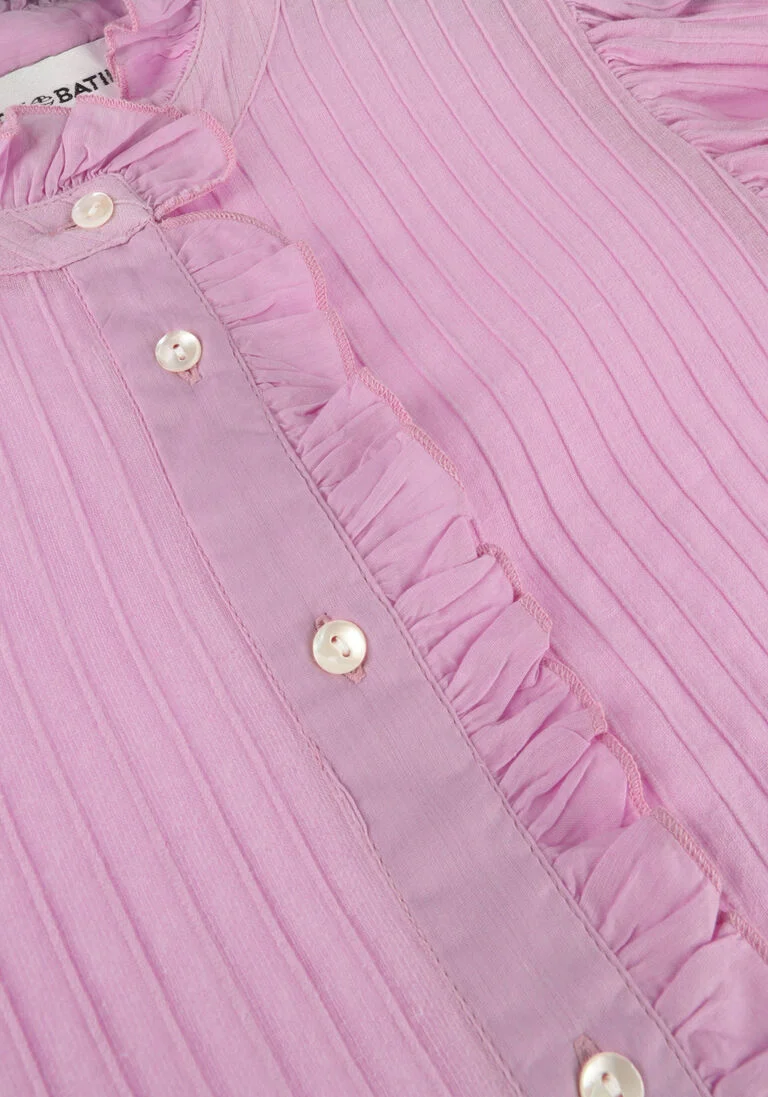 ANTIK BATIK lila antik batik blouse yvonne blouse