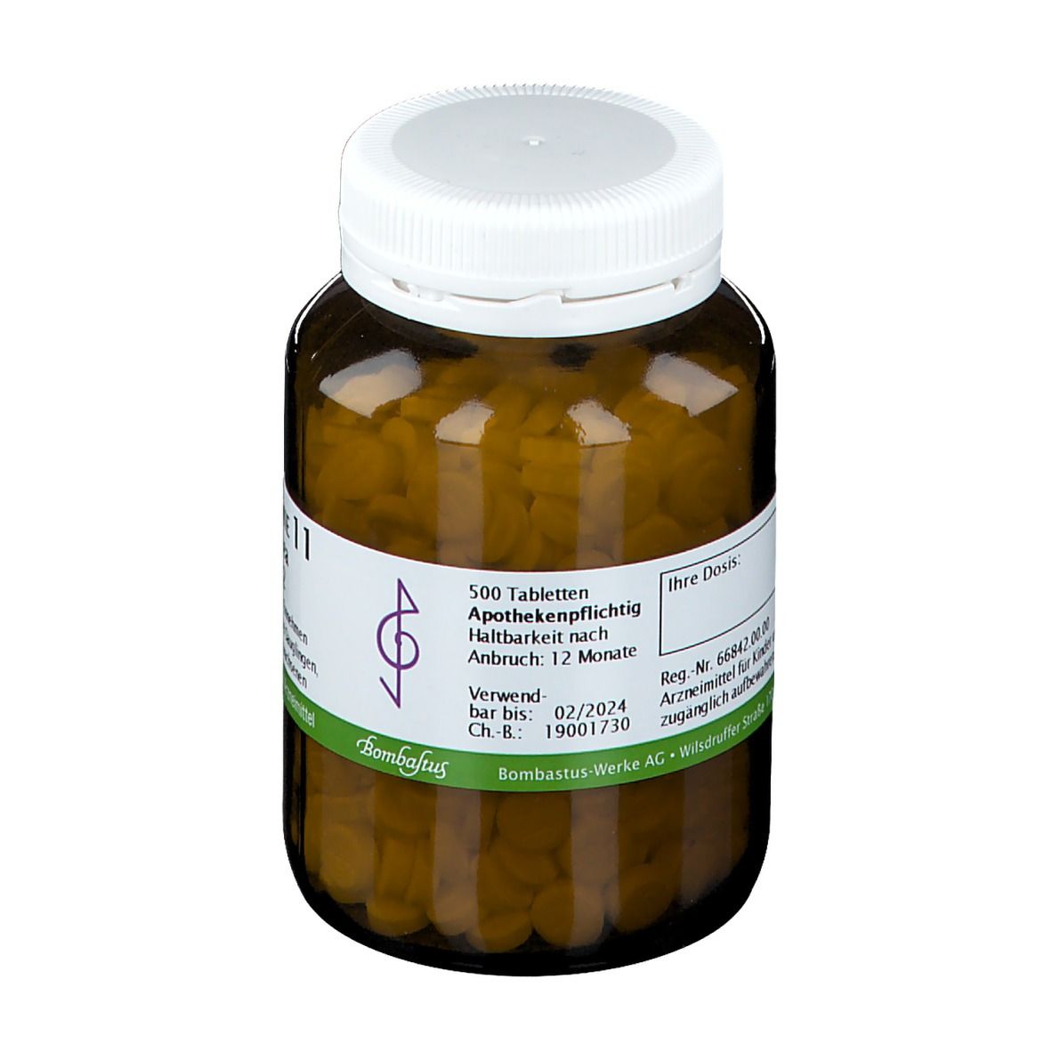 Bombastus Biochemie 11 Silicea D 12 Tabletten