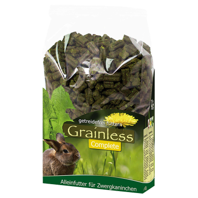 JR Farm Grainless Complete Zwergkaninchen 1350g