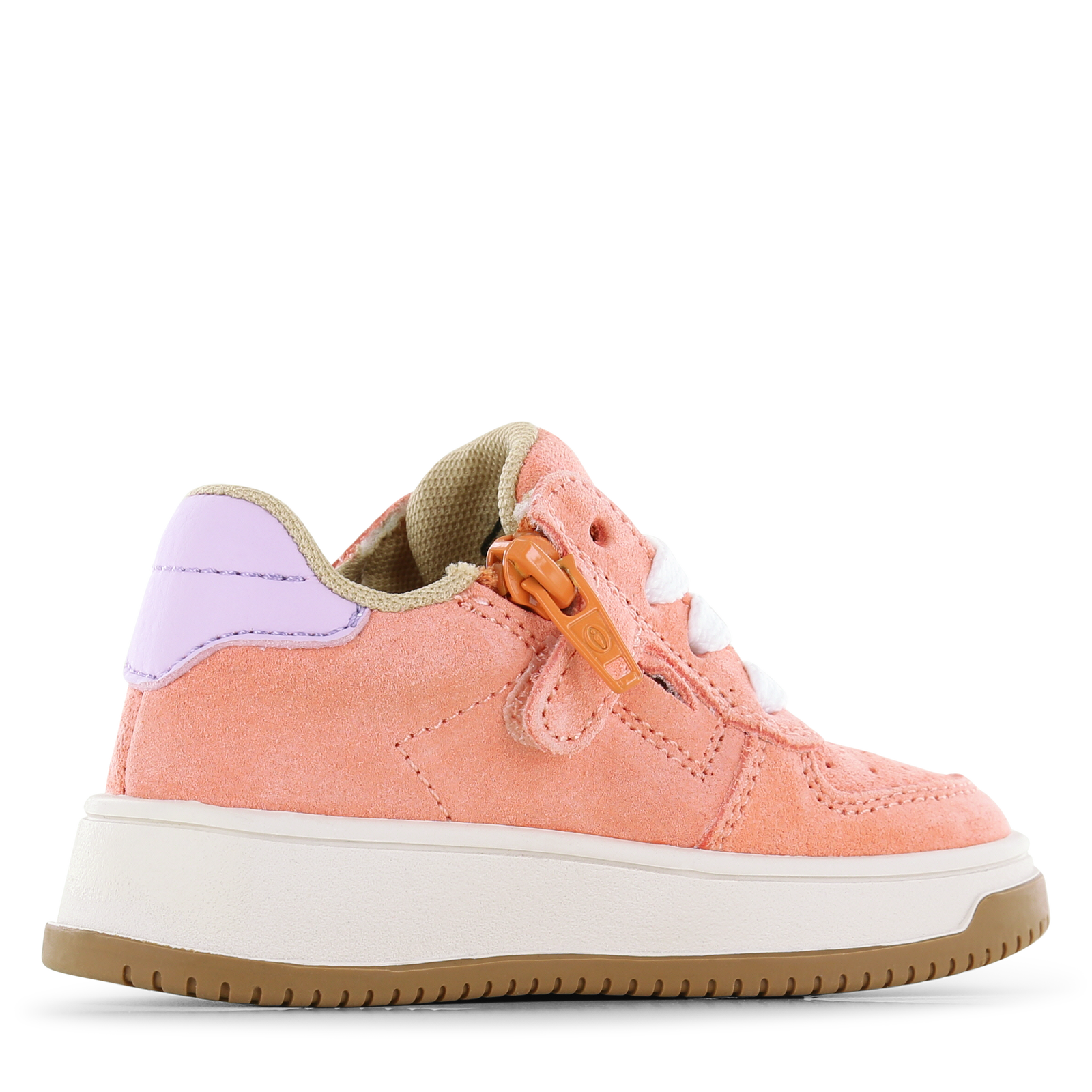 Shoesme Pfirsich Sneaker mit Reißverschluss
