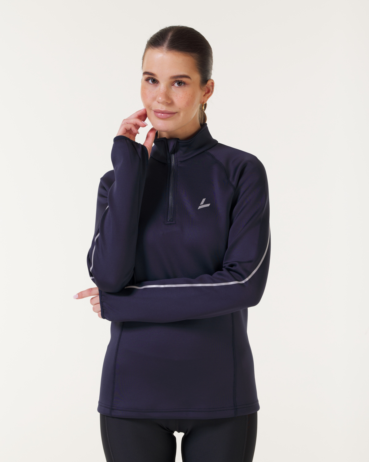 LEVITY Accelerate Fleece Half Zip Blue