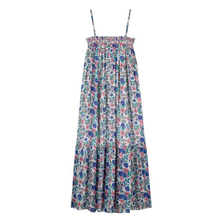 Louise Misha Robe Marcelina Meadow Coton Bio - Collection Femme | Bleu